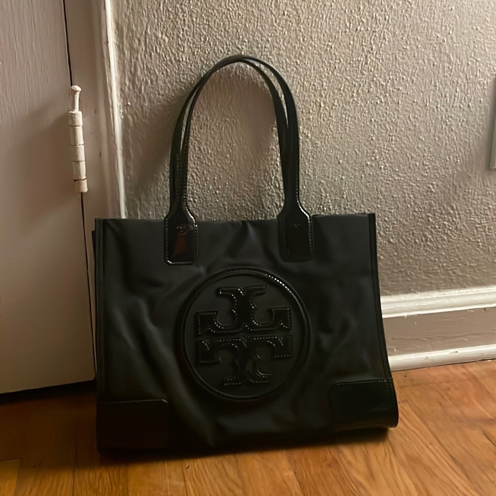 Authentic Black Tory Burch Tote